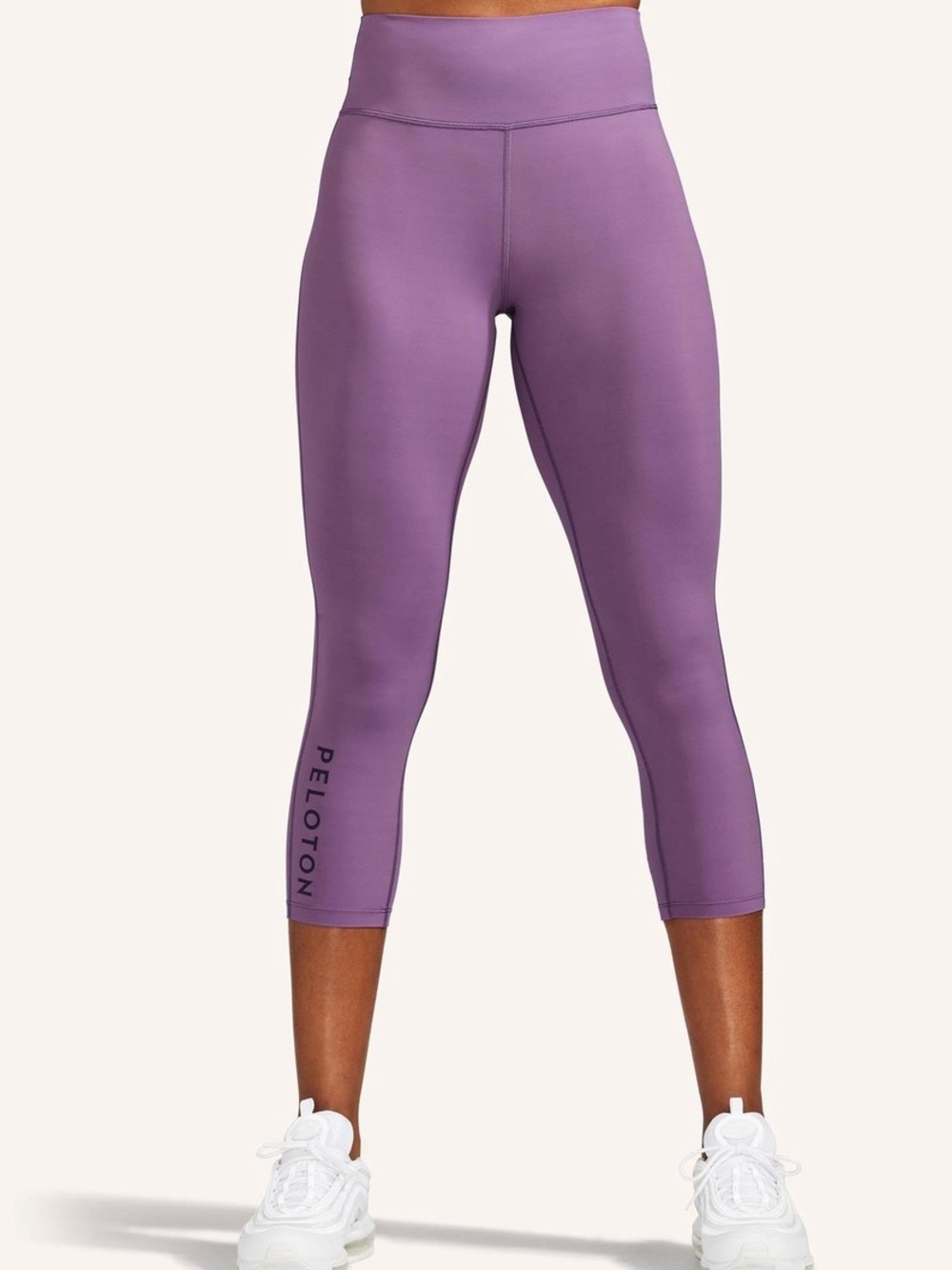 Peloton Lavender High-Rise Crop Leggings